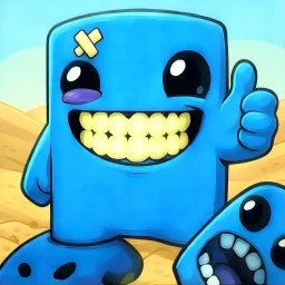 Biểu tượng Super Meat Boy Online
