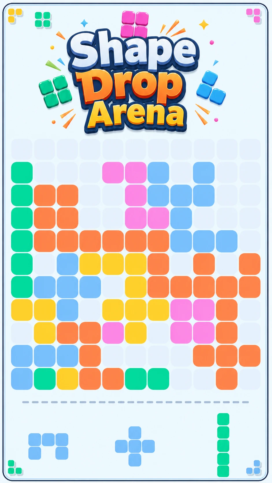 Shape Drop Arena screenshot