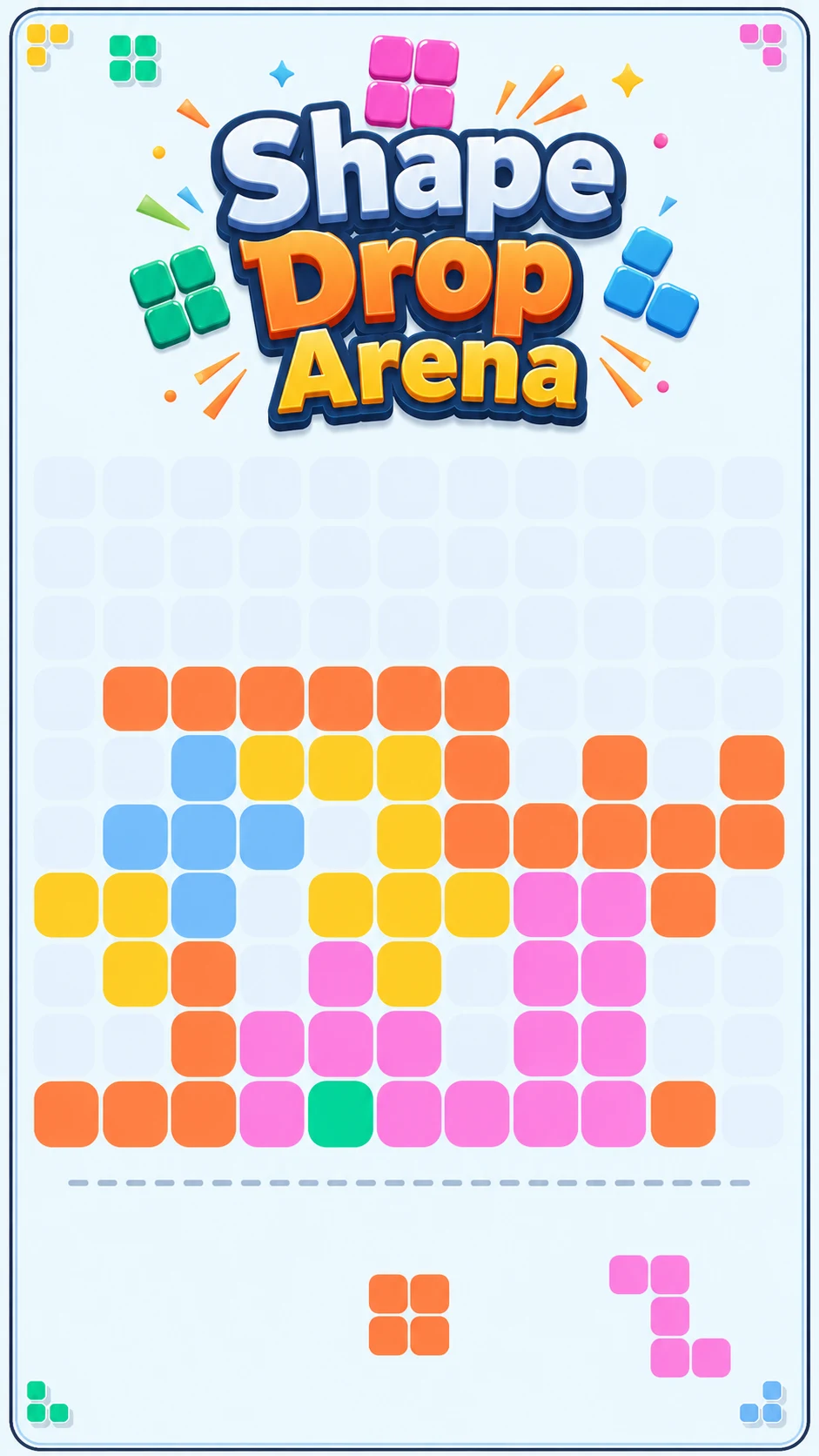 Shape Drop Arena screenshot