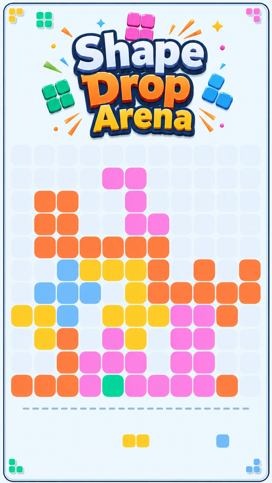 Shape Drop Arena screenshot