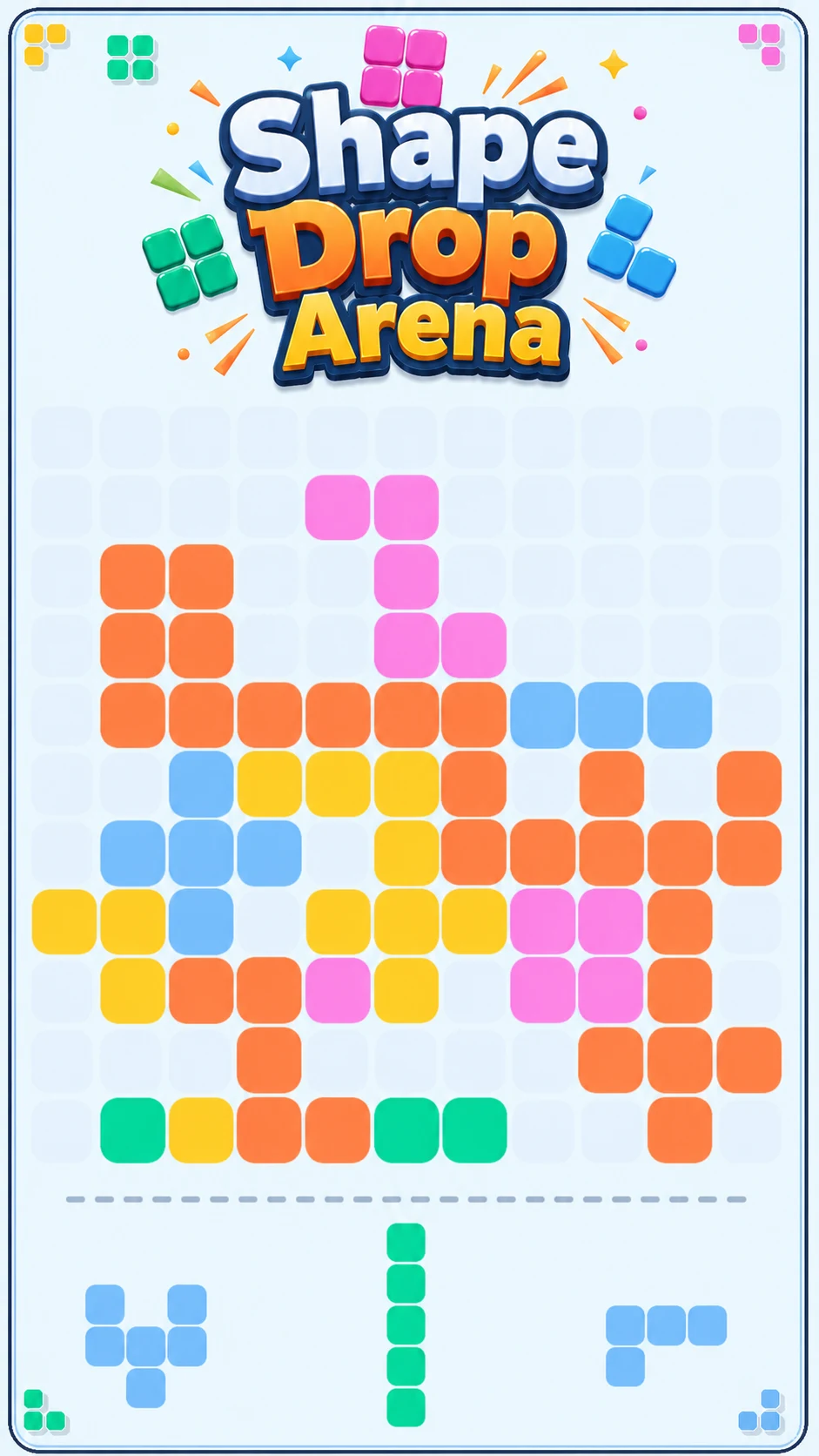Shape Drop Arena screenshot